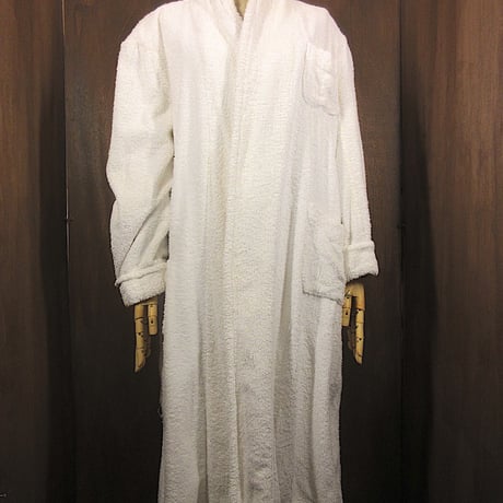 古着 ヴィンテージロングガウンコート バスローブ