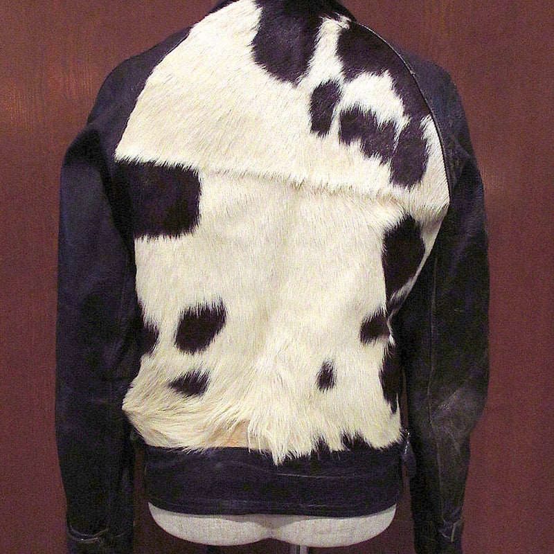 ビンテージ30's○THE TEXAN by SPORT TOGSハラコレザー