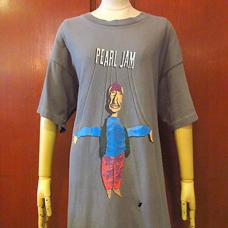 ビンテージ90's○PEARL JAM Freak-SwallowコンサートツアーTシャツsi...