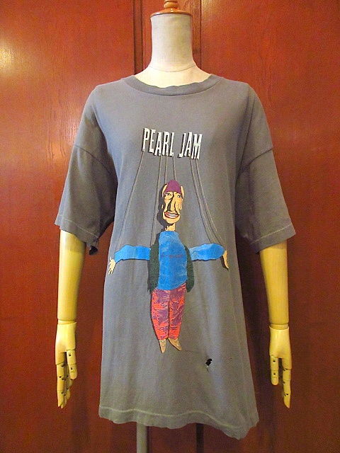 ビンテージ90's○PEARL JAM Freak-SwallowコンサートツアーTシャツsi