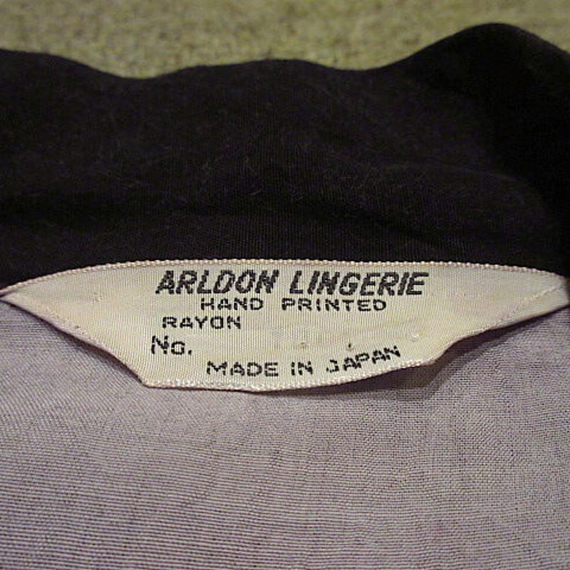 ビンテージ60's○ARLDON LINGERIE陽明門レーヨンハッピーコート