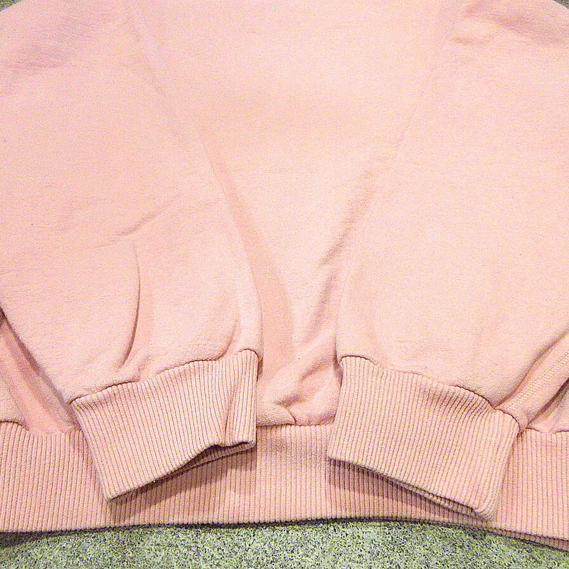 ビンテージ90's○NON-FICTIONコットンスウェット薄ピンクsize L ビンテージ90's○NON-FICTIONコットンスウェット薄ピンクsize L