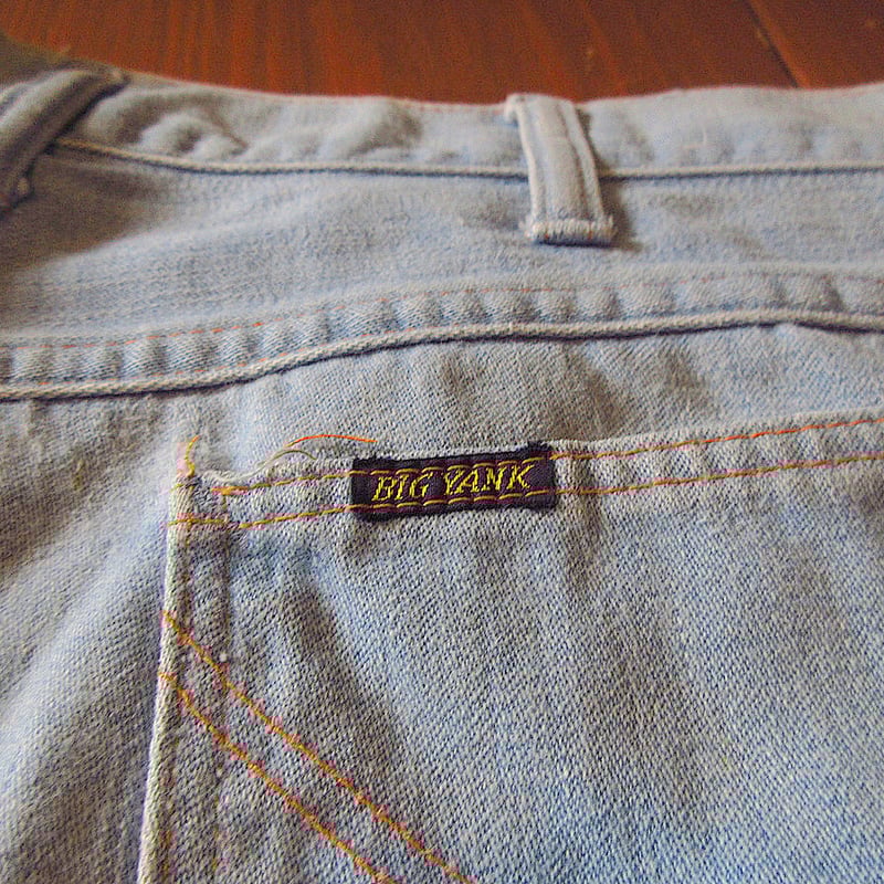 ビンテージ70's○BIG YANKフレアデニムパンツ実寸W80cm ビンテージ70's○BIG YANKフレアデニムパンツ実寸W80cm