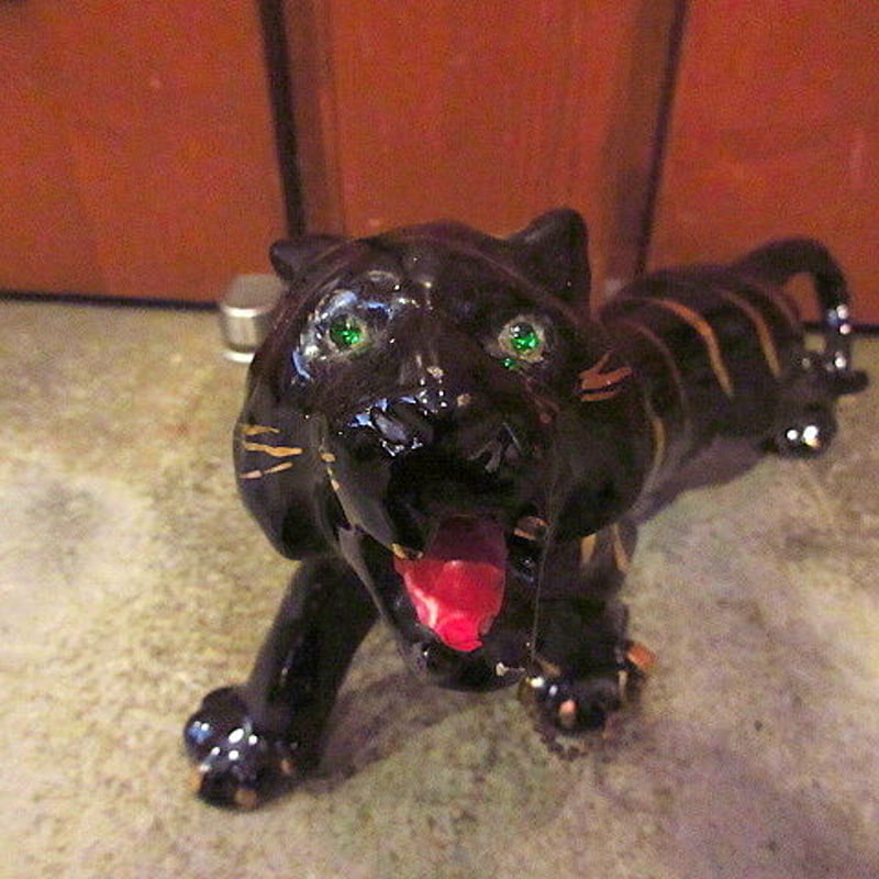 置物　オブジェ　ビンテージ Vintage Horse Ceramic object/ビンテージ 陶器製 馬 オブジェ/置物(A559)