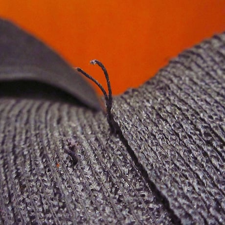 ビンテージ~40's●レディースストローハット黒●241125z5-w-ht-str麦わら帽子ブラック