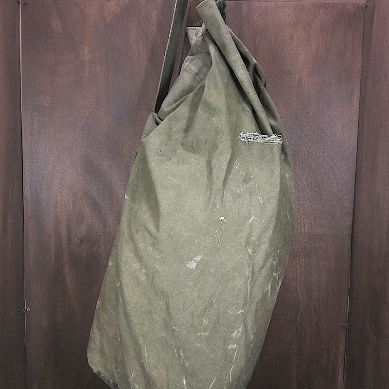 ビンテージ40's○U.S.NAVYキャンバスダッフルバッグ○251014j1-bag-shd