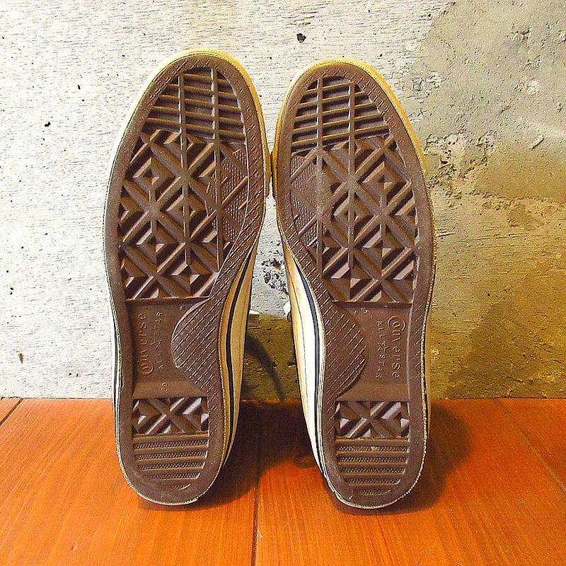 ビンテージ80's○CONVERSEオールスターHIラメチェッカーsize 8 ビンテージ80's○CONVERSEオールスターHIラメチェッカーsize 8