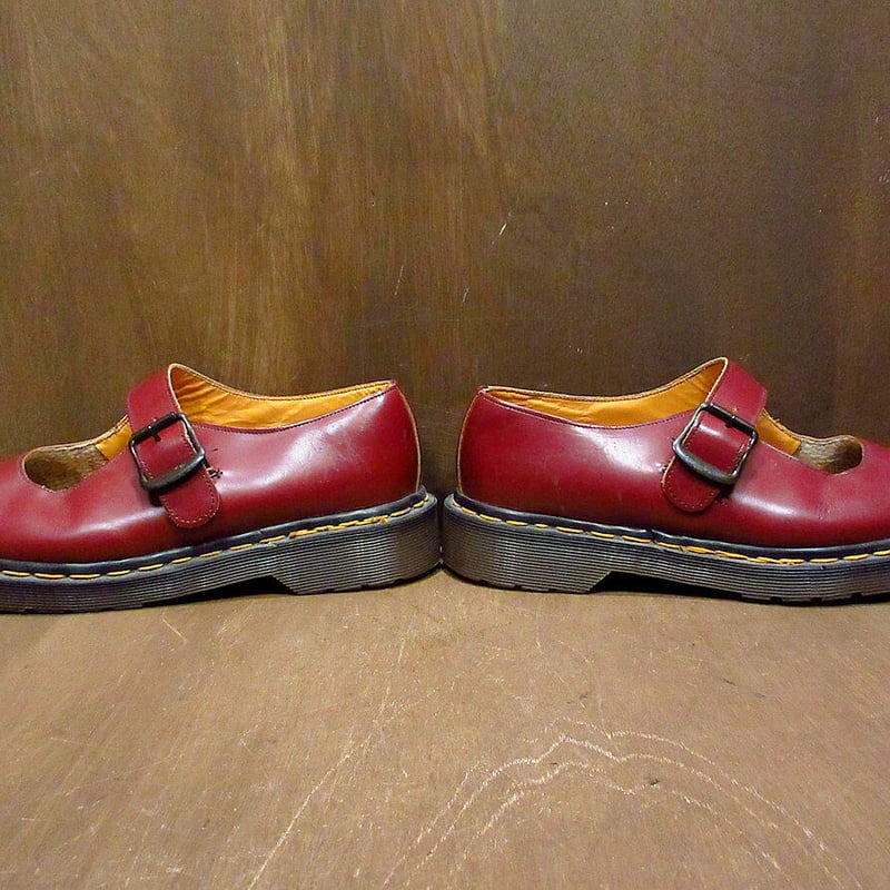 ビンテージ○MADE IN ENGLAND Dr.Martens ストラップシューズ Size