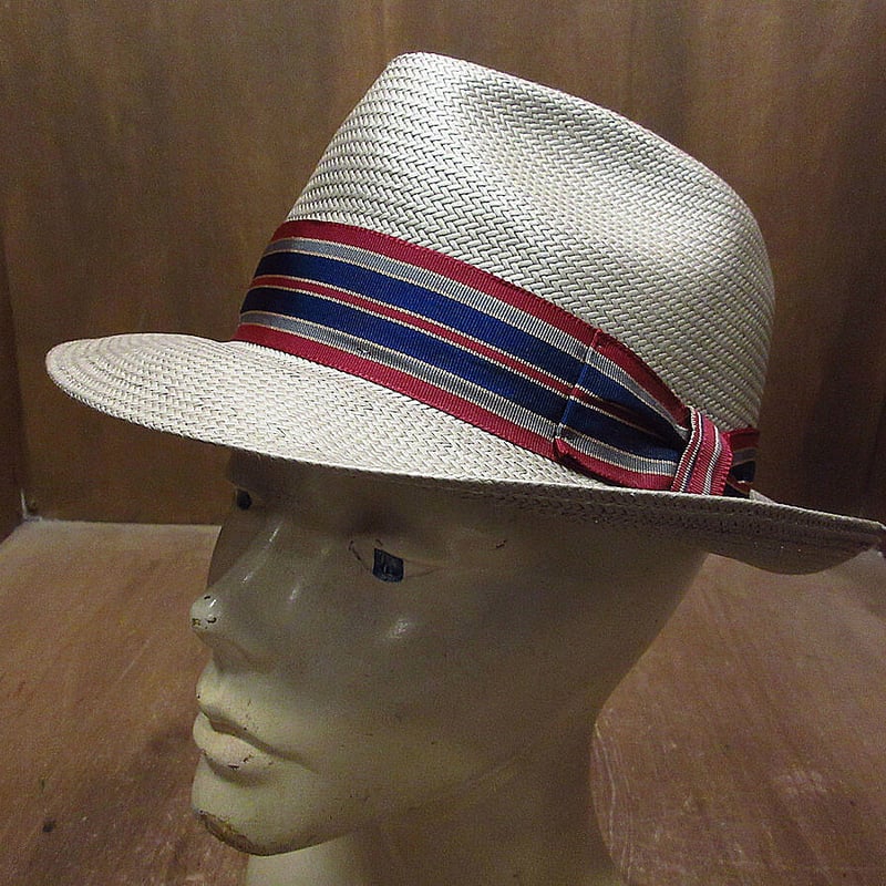 ビンテージ70's○STETSONパナマハットグレーsize 7○230612i4-m-ht-