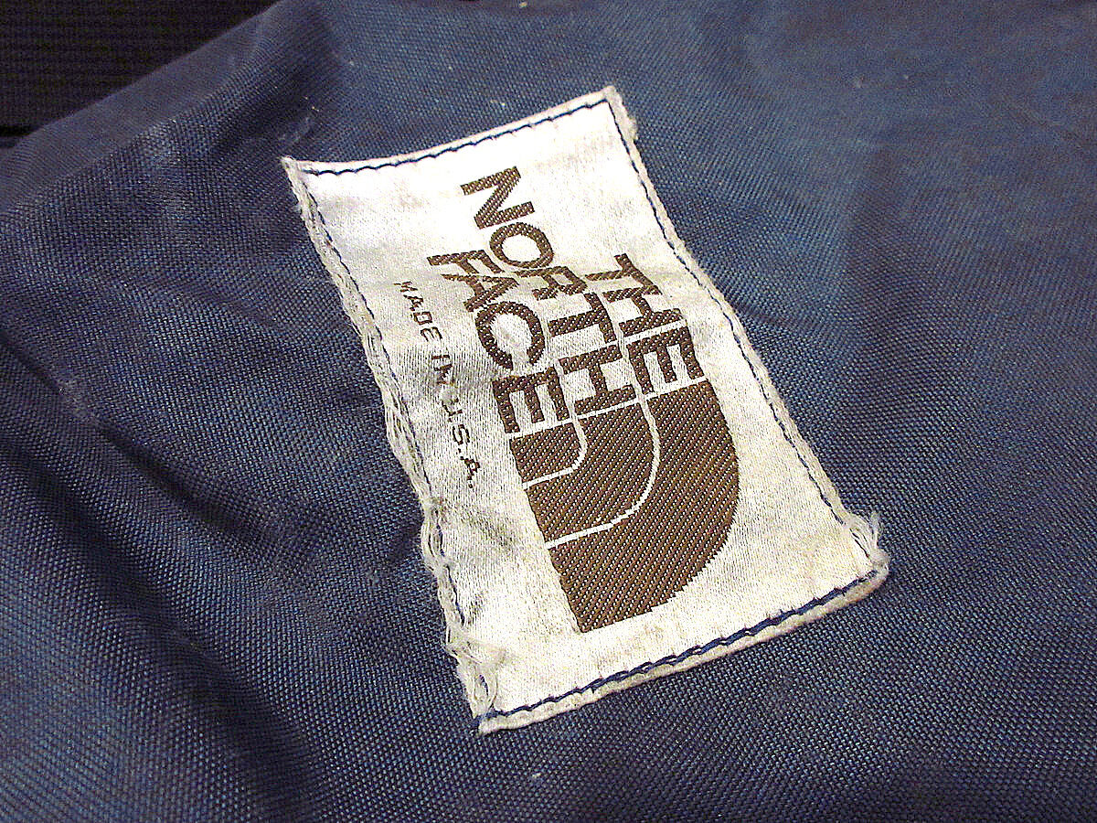 美品　The North Face バレルバッグ　80's　US製　ヴィンテージ ビンテージ70's80's○THE NORTH FACE茶タグナイロンフレーム