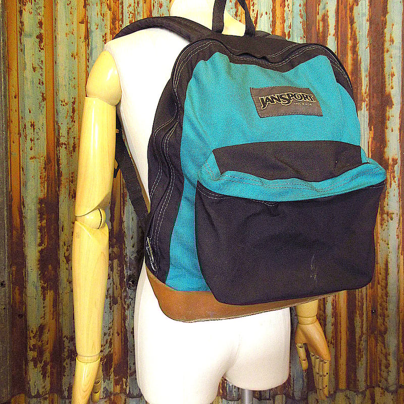 90s JANSPORT Made in USA ターコイズ リュック JANSPORT ターコイズ リュック 90s JANSPORT Made in USA ターコイズ