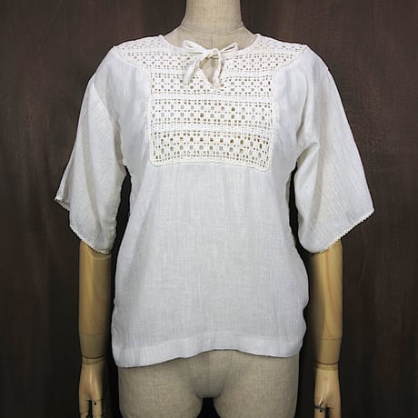 70s 80s US古着 レディース 半袖ブラウス CATEGORY 半袖シャツ／ブラウス | cozy vintage