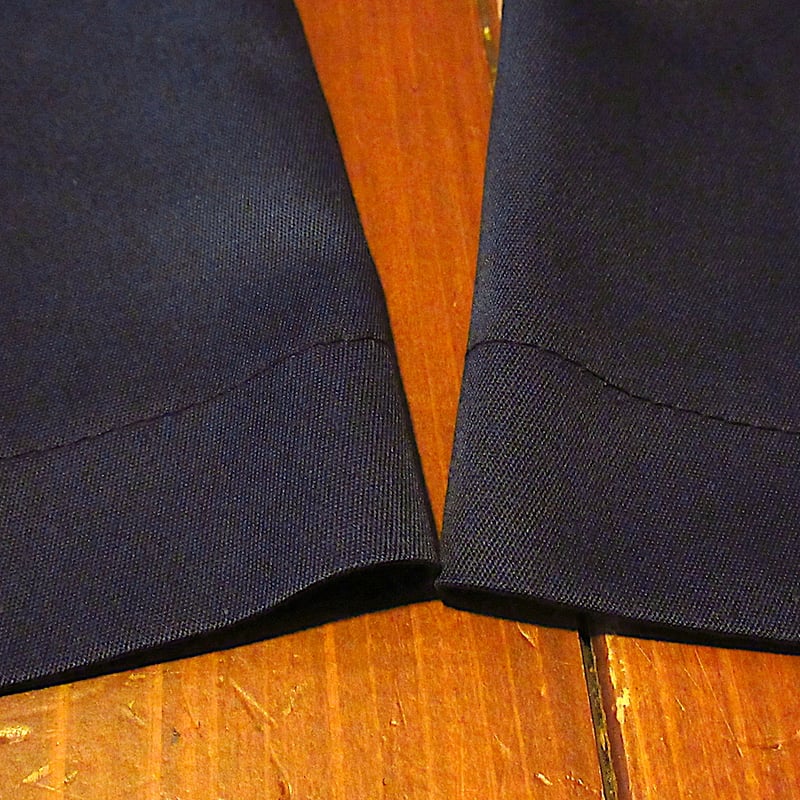 ビンテージ80's○DEADSTOCK BIG MACワークパンツ紺○251124j2-m-p