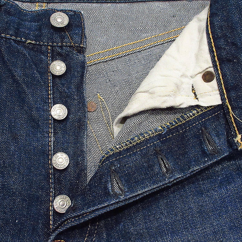 ビンテージ50's○Levi's 501XXカットオフデニムショーツ実寸W76cm
