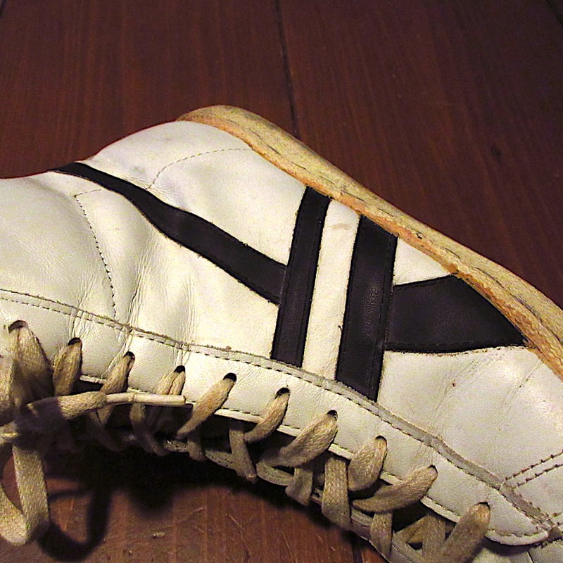 ビンテージ80's○Thom McAn Joxレザースニーカー白size 11 1/2○251