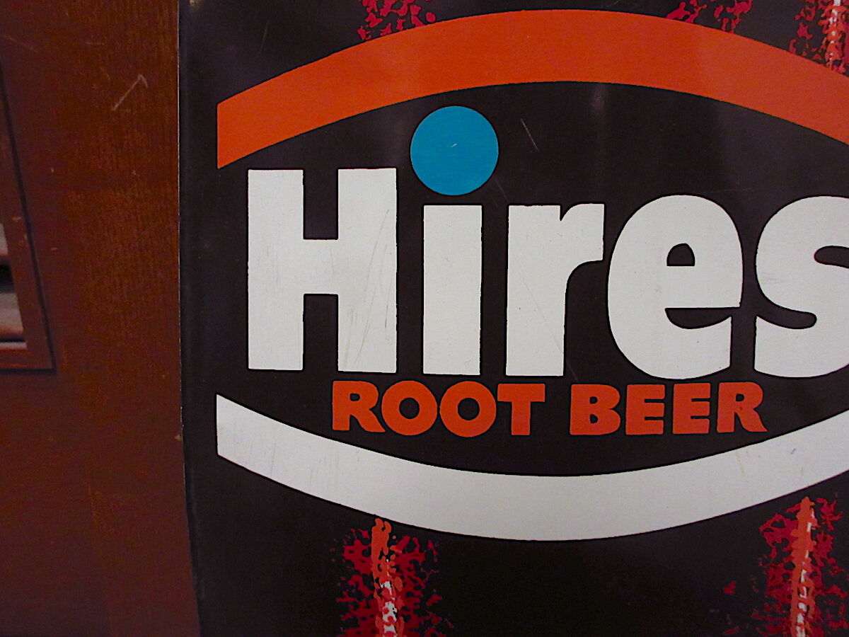 ビンテージ○Hires ROOT BEERメタルサーモメーターサイン○211105r8-sig