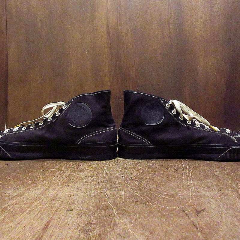 ビンテージ40's○CONVERSEチャックテイラーHI黒size 12