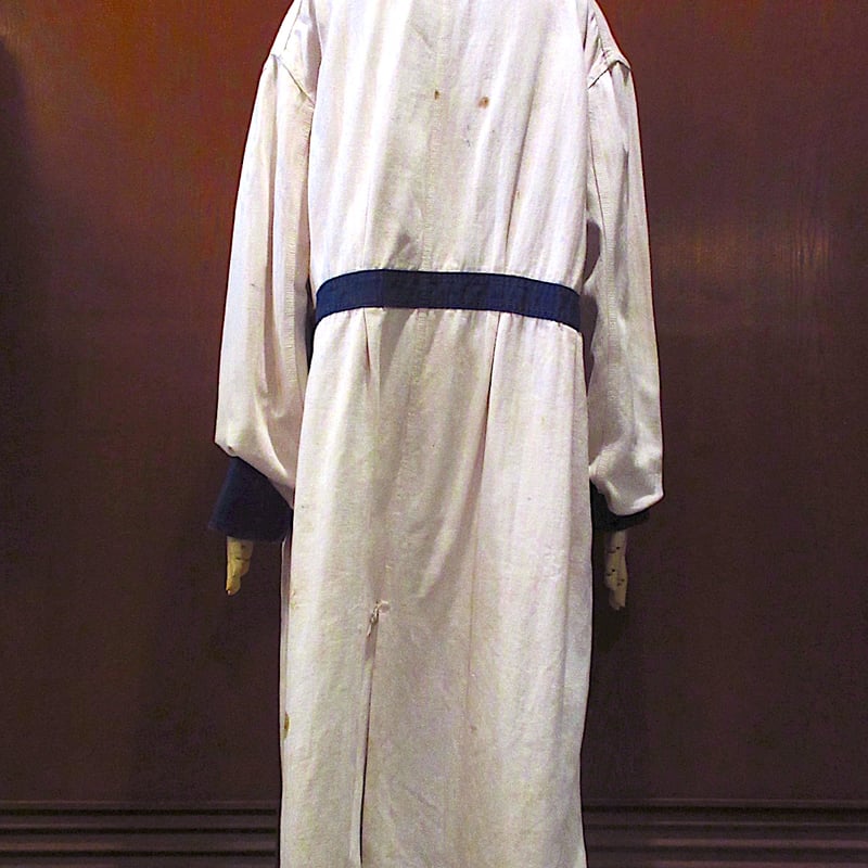 ビンテージ40's50's○Stone Cutterヘリンボーンショップコート白