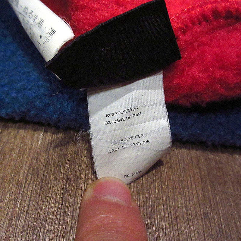 90’s Patagonia Wool Knit Cap ビンテージ90's○Patagoniaキッズツートーンフリースキャップsize M