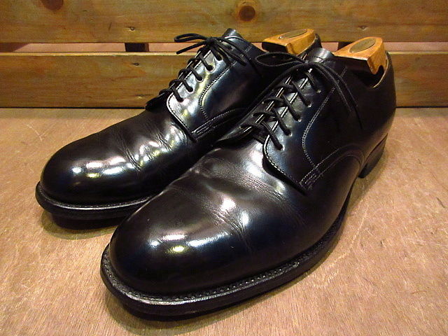 サービスシューズ ビンテージ40's50's○U.S.NAVYサービスシューズ茶size 10 EE