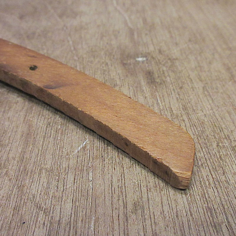 ビンテージ○ウッドハンガー5本セット○260225z2-otclct木製店舗什器