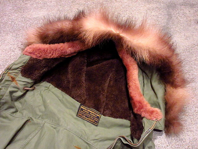 ビンテージ40's50's○U.S.NAVY AL-1フライトジャケット用フード○210107