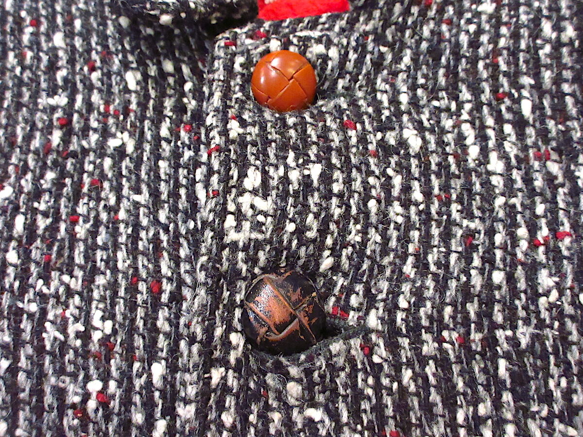 ビンテージ50's○SEARS Boyvilleキッズネップ織りウールコート