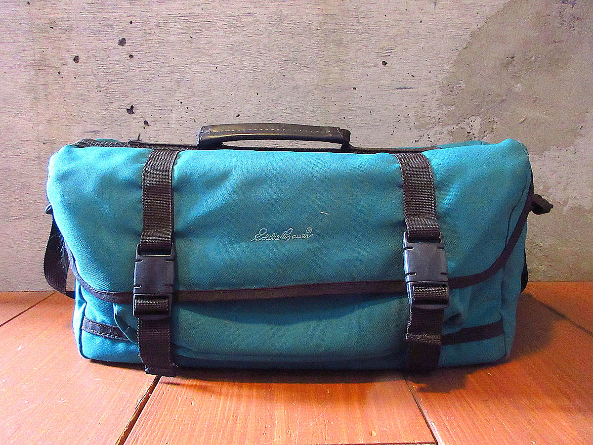 ビンテージ90's○Eddie Bauerナイロンショルダーバッグ○250409k7-bag-
