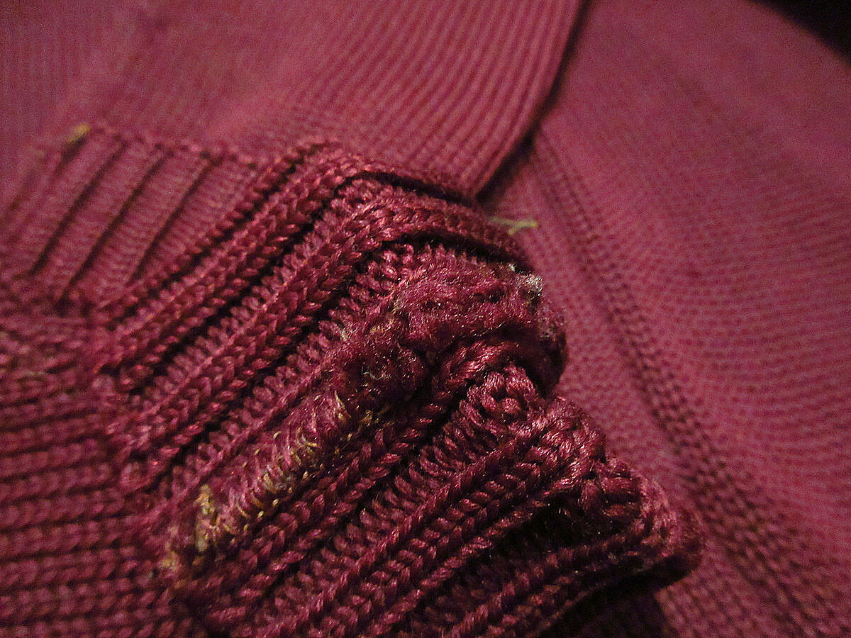 ビンテージ40's○NELSON KNITTING MILLS CO.レターマン