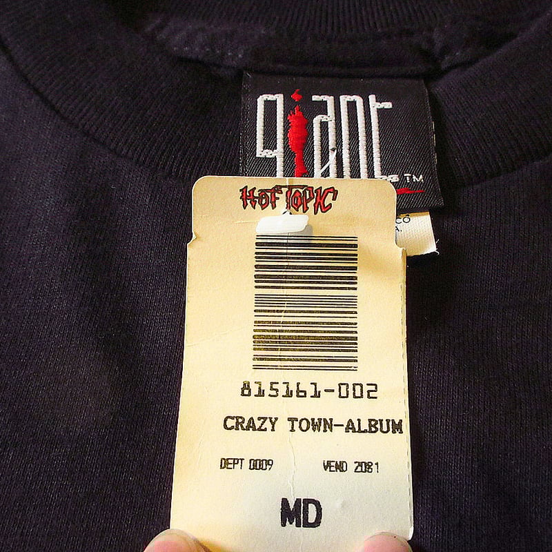 ビンテージ90's○DEADSTOCK CRAZY TOWN ビンテージ90's○DEADSTOCK CRAZY TOWN