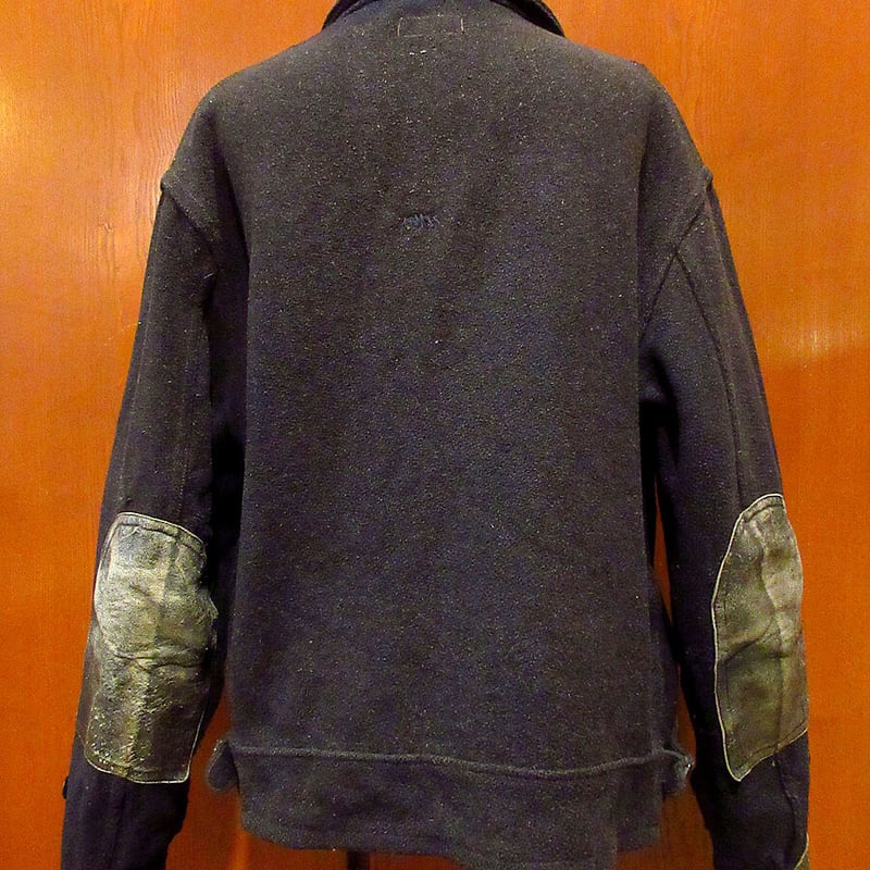 Montgomery Ward / 30s/ラグラン/ジャケット/--/ウール/BRW ビンテージ30's○MONTGOMERY WARD ウールスポーツジャケット黒○210326s