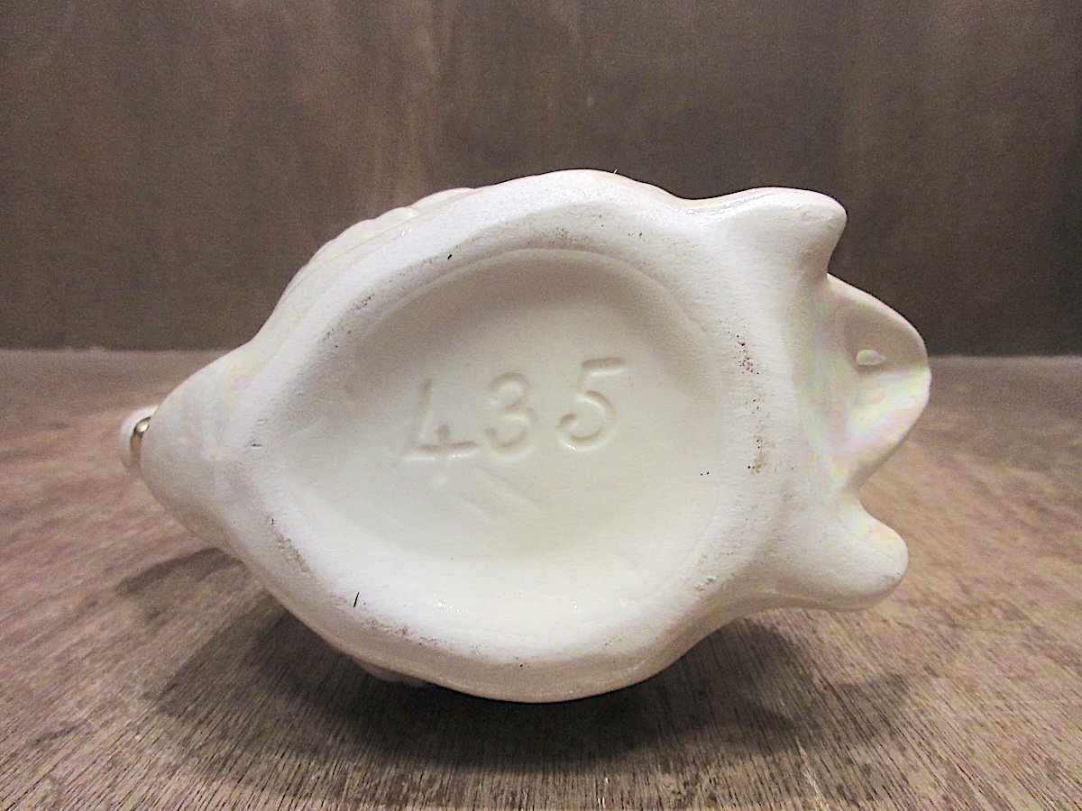 ビンテージ○スワンモチーフセラミックプランター○251009z6-otclct