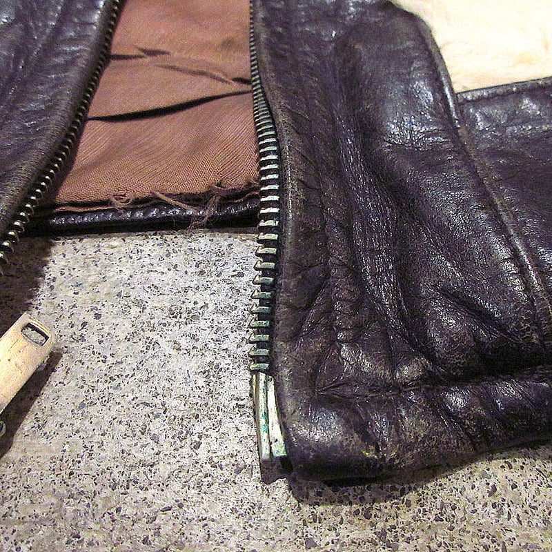 ビンテージ30's○THE TEXAN by SPORT TOGSハラコレザー