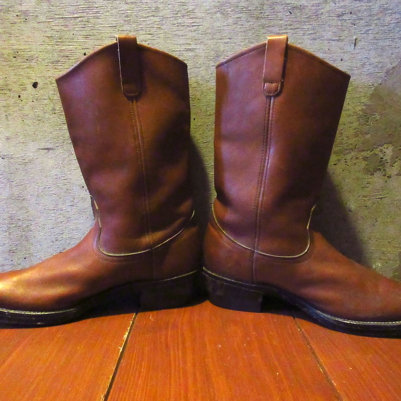 ビンテージ○MASON WESTERNウエスタンブーツ茶size 10 D○260109j8-