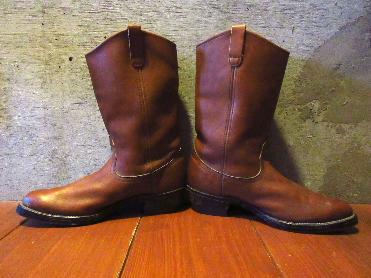 ビンテージ○MASON WESTERNウエスタンブーツ茶size 10 D○260109j8-