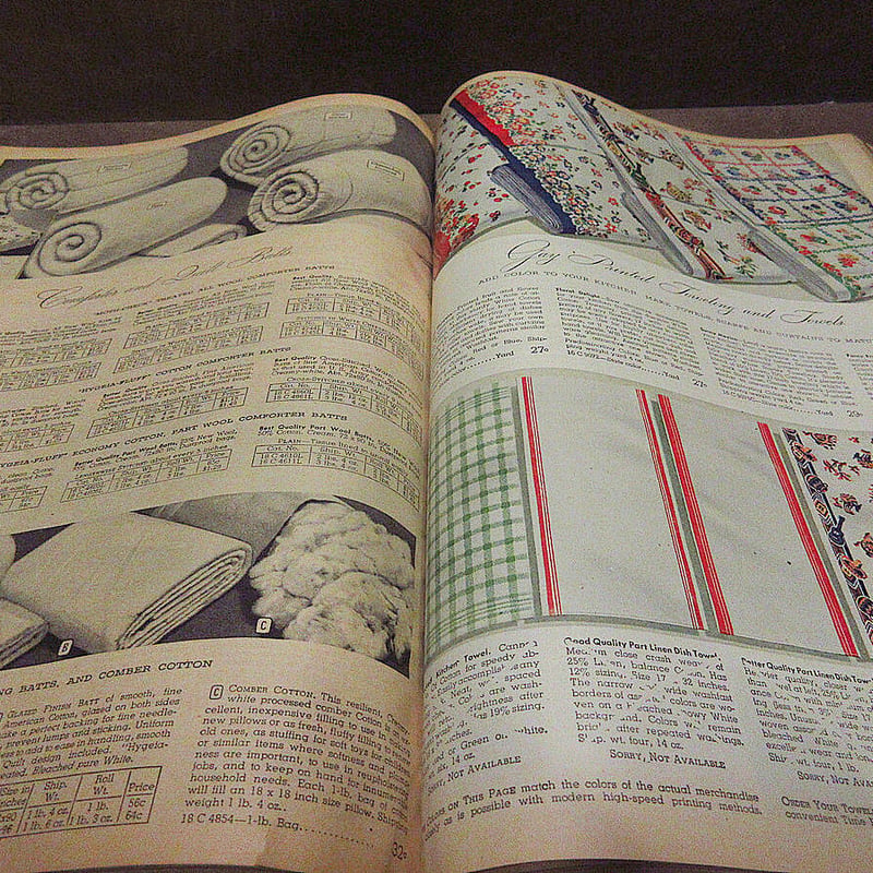 ビンテージ40's○MONTGOMERY WARD 1945年-1946年Fall & Win