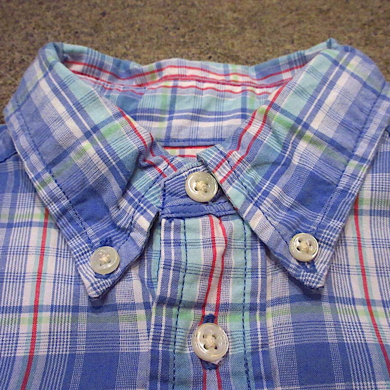 Ralph Lauren マルチカラーチェック 半袖シャツ