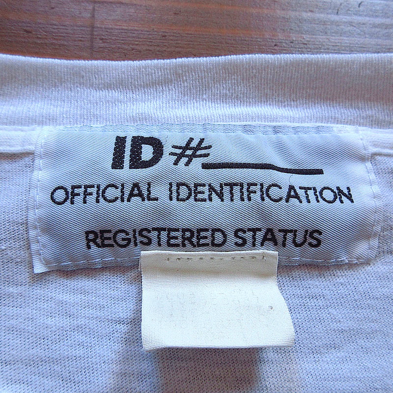 user_7b90df9b様　確認用 ビンテージ80's90's○ID OFFICIAL IDENTIFICATION REGIST