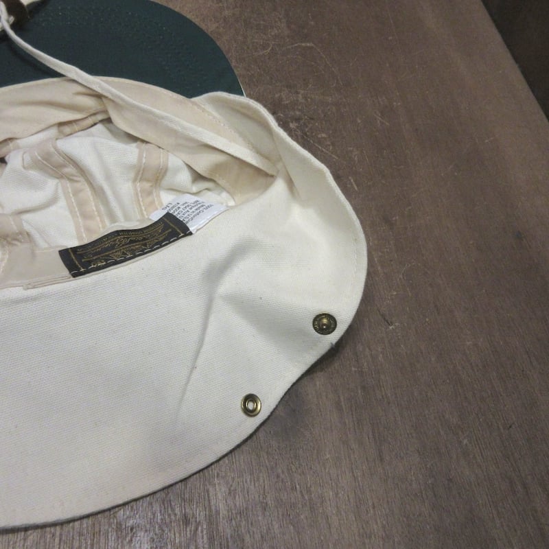 ビンテージ80's○DEADSTOCK Eddie Bauerロングビルキャップ