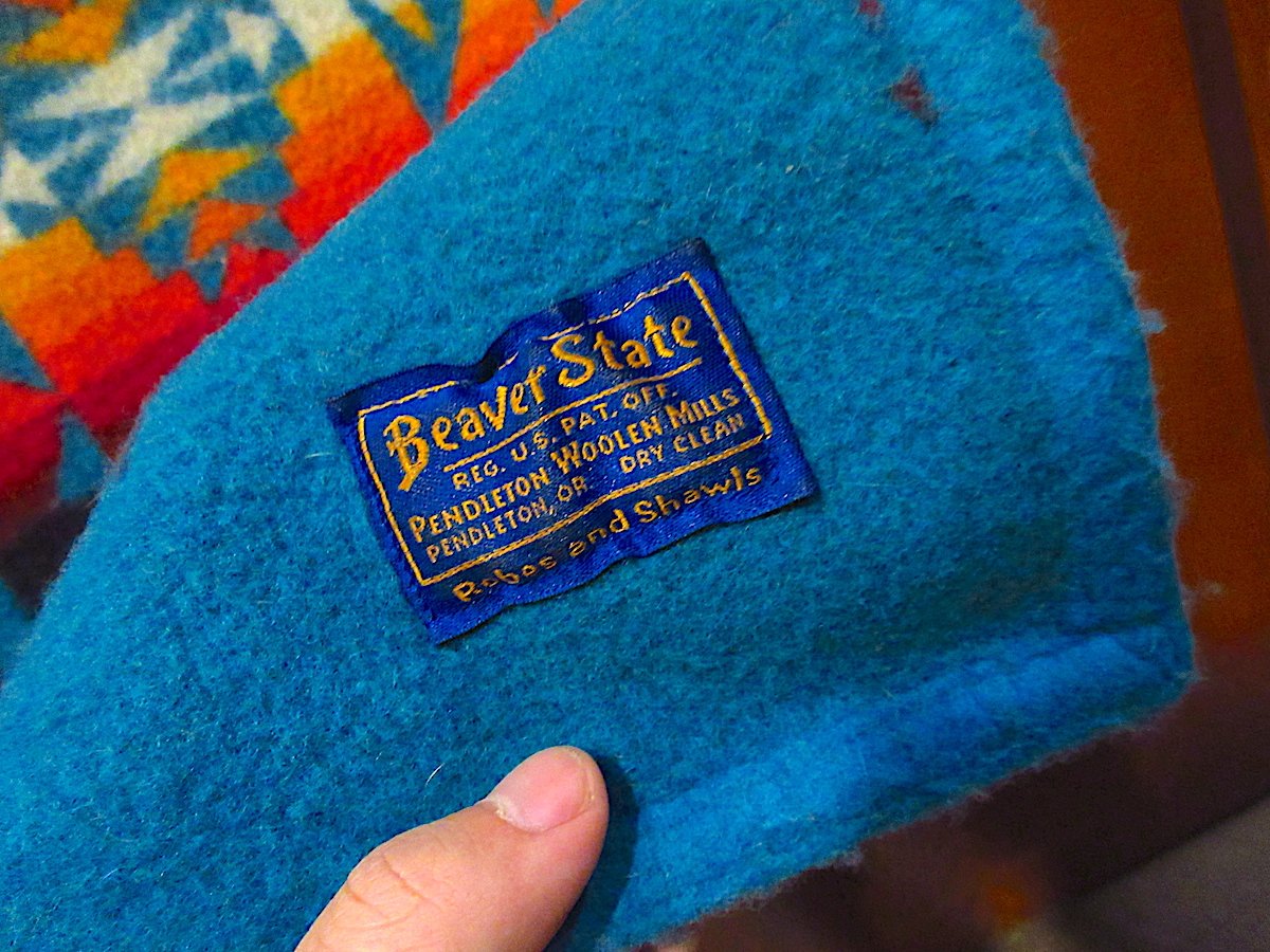 ビンテージ○PENDLETON Beaver Stateネイティブ柄ウール ビンテージ○PENDLETON Beaver Stateネイティブ柄ウール