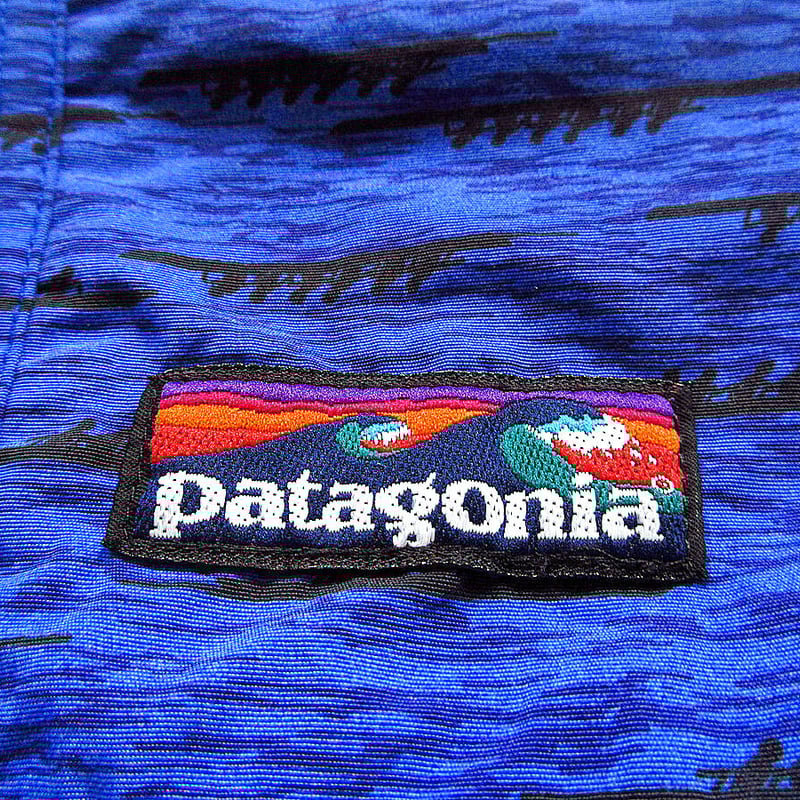 ビンテージ90's○Patagonia波タグナイロンリバーショーツOutriggers siz