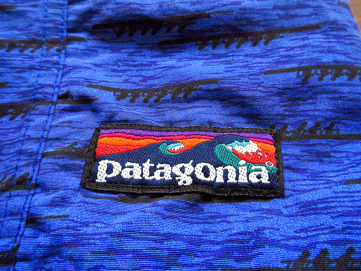 ビンテージ90's○Patagonia波タグナイロンリバーショーツOutriggers siz