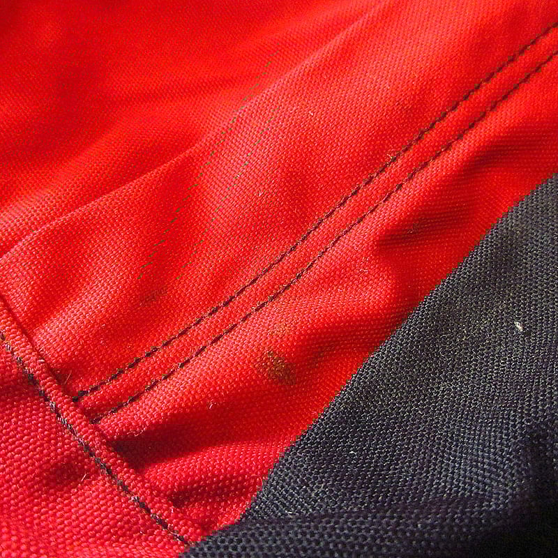 ビンテージ90's○THE NORTH FACEナイロンバックパック赤×黒size ビンテージ90's○THE NORTH FACEナイロンバックパック赤×黒size