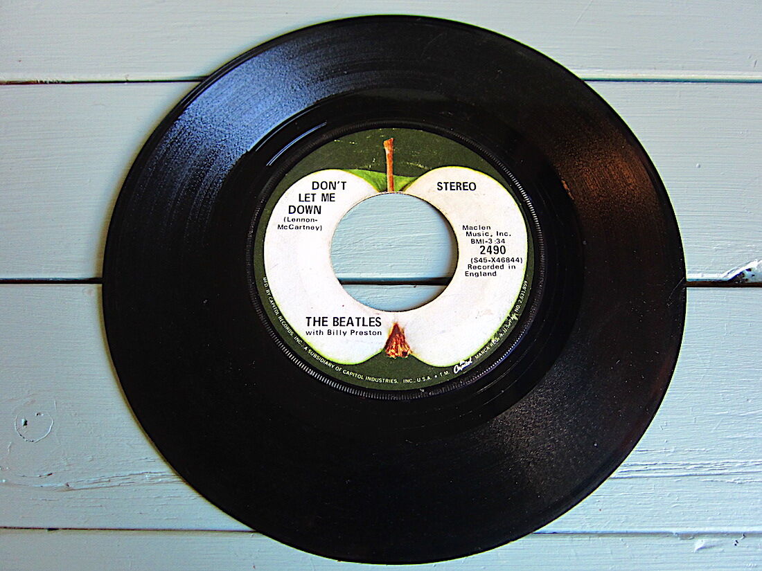 THE BEATLES○GET BACK/DON'T LET ME DOWN Apple Re