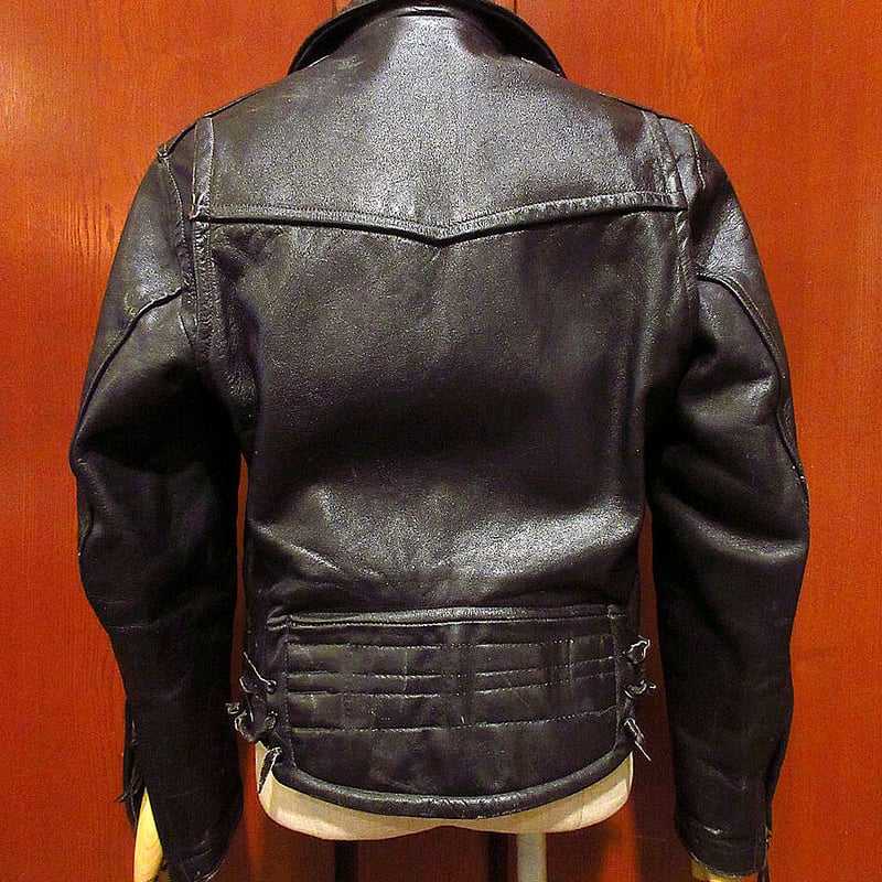 ビンテージ60's70's○CHPレザーダブルライダースジャケット ビンテージ60's70's○CHPレザーダブルライダースジャケット