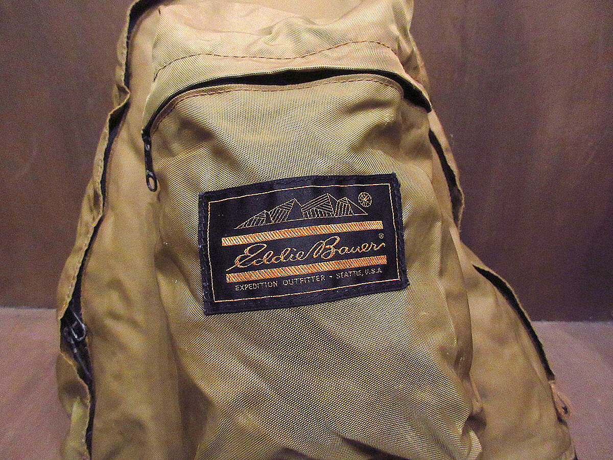 ビンテージ80's○Eddie Bauerナイロンバックパック○220115s8 ビンテージ80's○Eddie Bauerナイロンバックパック○220115s8