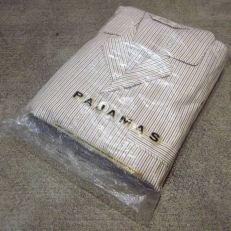 ビンテージ60’s●DEADSTOCK Reqatta 2PCパジャマsize B●230215j1-m-pjm古着1960sデッドストック