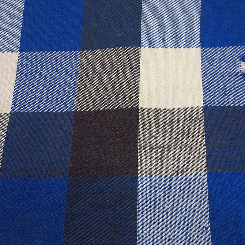 ビンテージ60's○WINTER Kingチェックヘビーネルシャツ青 ビンテージ60's○WINTER Kingチェックヘビーネルシャツ青