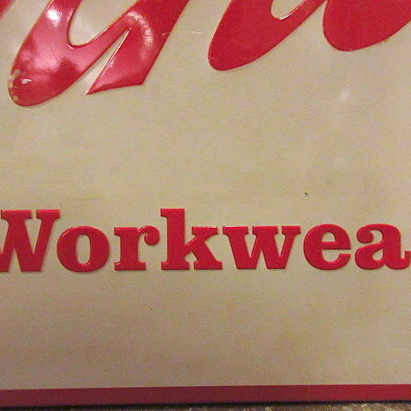 ビンテージ90's○Carharttアドバタイジングサイン○200613s8-sign USA