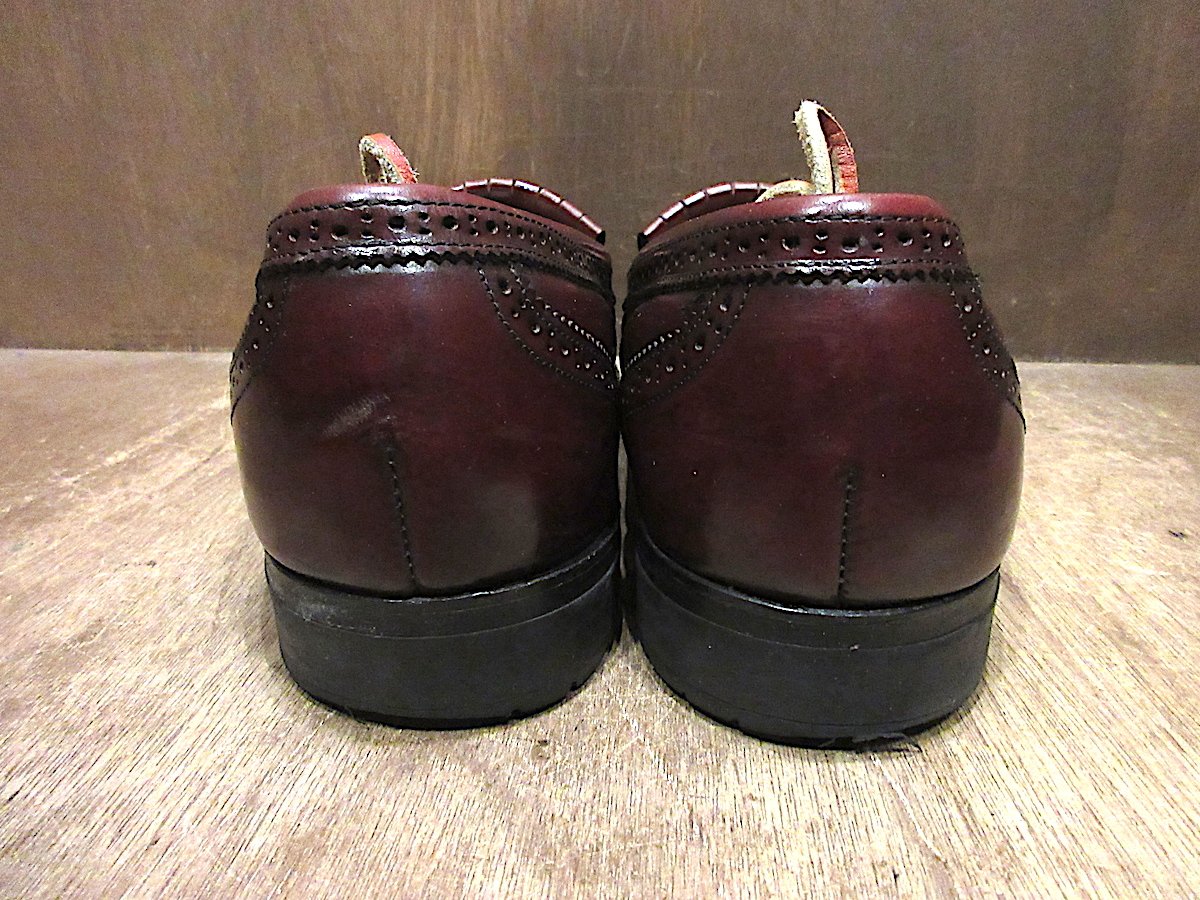 ビンテージ○BOSTONIANレザータッセルローファー赤茶size 10 1/2D/B